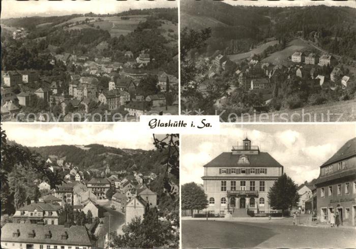 Glashuette Sachsen Ortsansichten