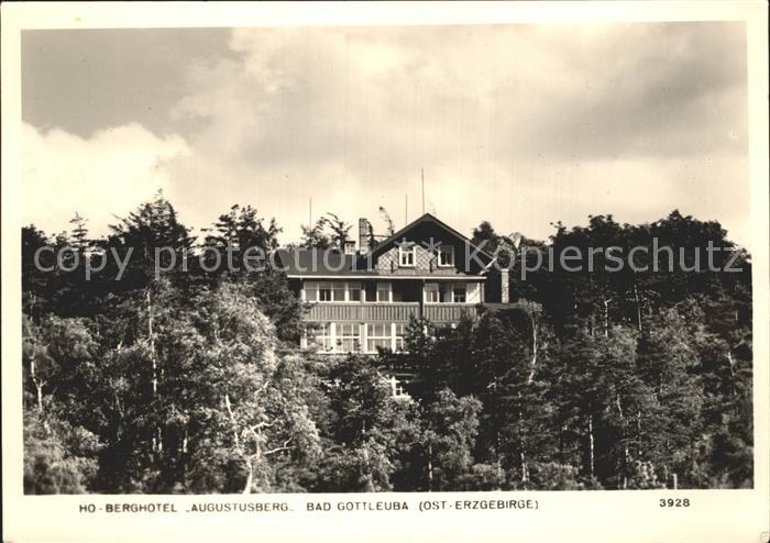 Bad Gottleuba-Berggiesshuebel Ho-Berghotel Augustusberg