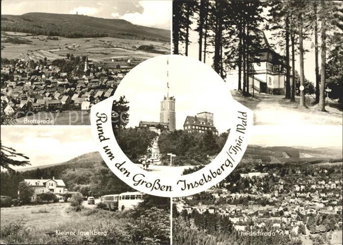 Inselsberg Schmalkalden Brotterode kleiner Inselsberg Friedrichroda