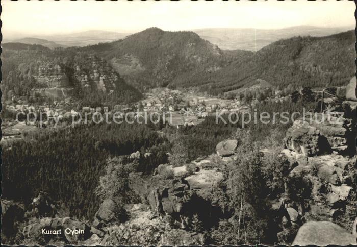 Oybin Sachsen Teilansicht