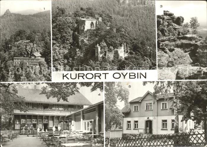 Oybin Sachsen Pferdeberg Berggasthaus Scharfenstein Burg- und Klosterruine Toepf