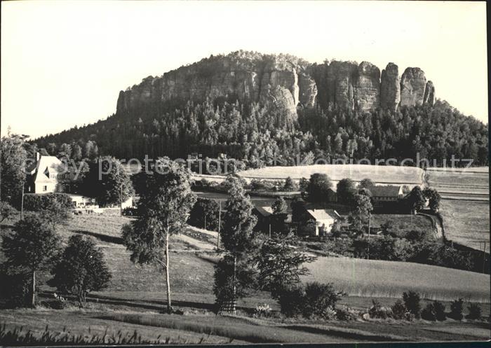 Pfaffenstein Koenigstein Saechsische Schweiz Fels Pfaffenstein Pfaffendorf