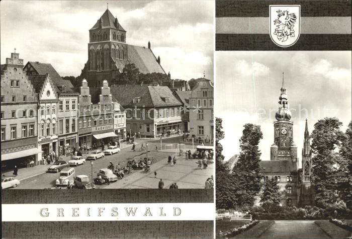 Greifswald Mecklenburg Vorpommern Markt St. Nikolaikirche