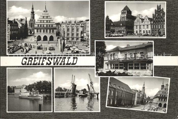 Greifswald Mecklenburg Vorpommern Ortsansichten
