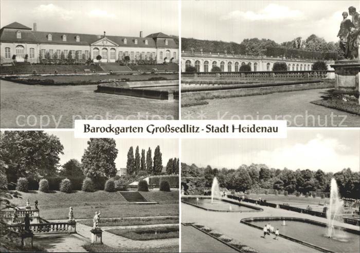 Grosssedlitz Stadt Heidenau Barockgarten