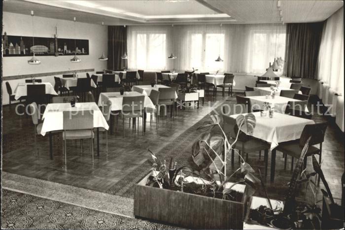 Plau See FDGB Erholungsheim Emil Otto Cafe