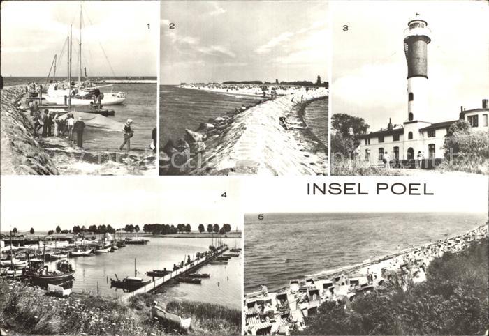 Poel Insel Mole Timmendorf Leuchtturm Hafen Kirchdorf Strand