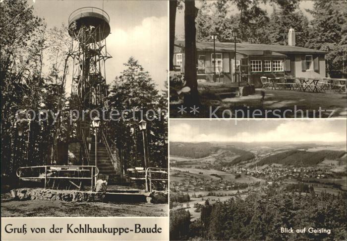 Geising Erzgebirge Kohlhaukuppe-Baude