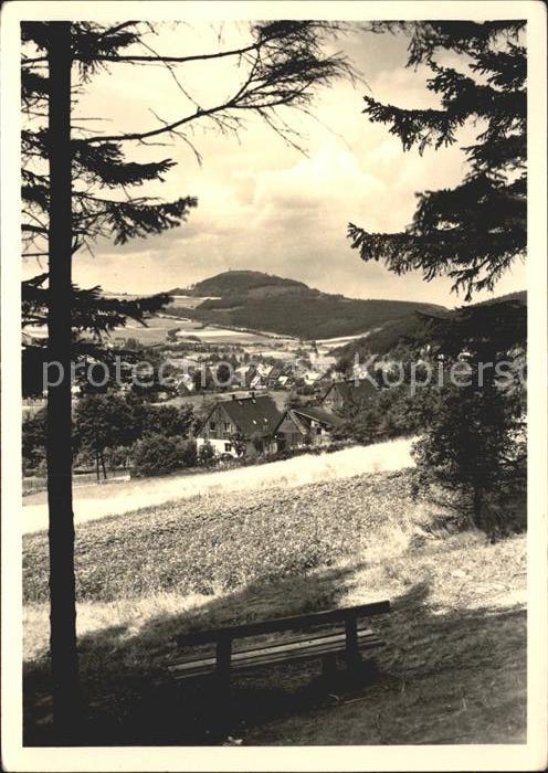 Geising Erzgebirge Teilansicht