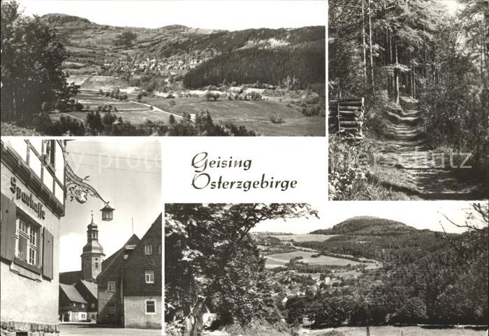 Geising Erzgebirge Teilansichten
