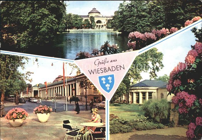 Wiesbaden Kurhaus Theater Kolonnade Gartengolfplatz