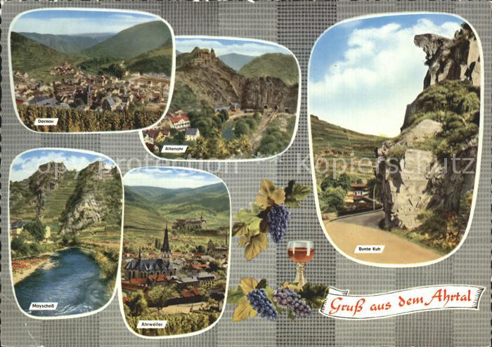 Ahrtal Dernau Mayschloss Ahrweiler Bunte Kuh