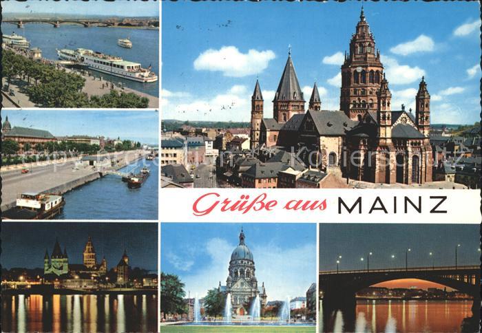 Mainz Rhein Ortsansichten