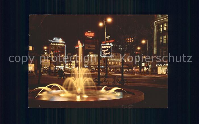 Amsterdam Niederlande Der Leidseplein Treffpunkt vieler Kuenstler