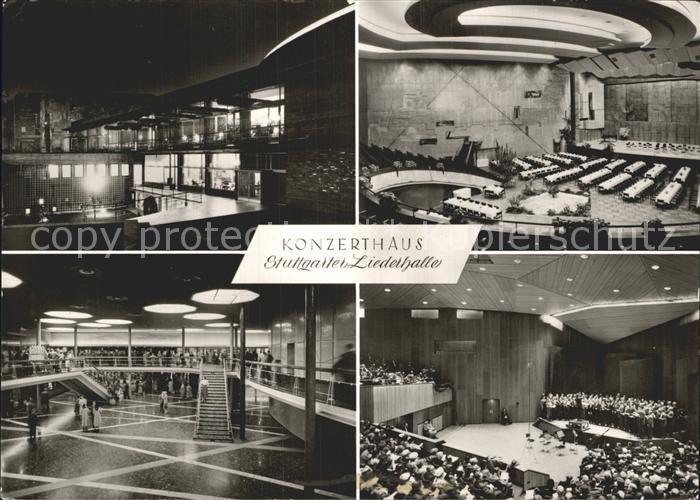STUTTGART  CITY Konzerthaus Liederhalle