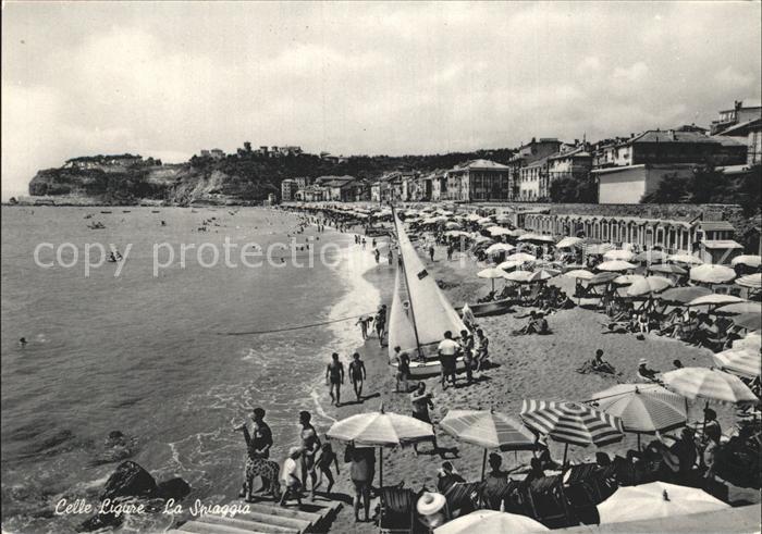 Celle Ligure Strand Spiaggia