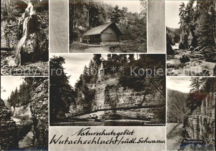 Schwarzwald Naturschutzgebiet Wutachschlucht Rümmel
