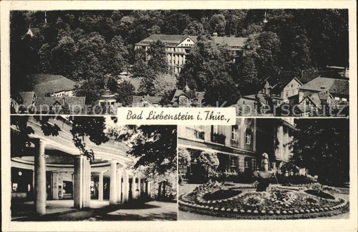 Bad Liebenstein Park Brunnen Gebaeude