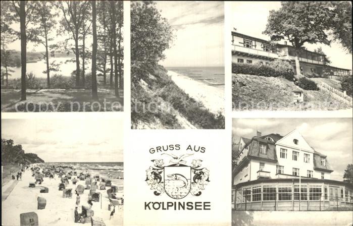 Koelpinsee Usedom Strand Gebaeude