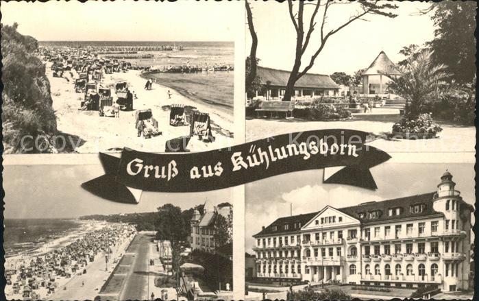 Kuehlungsborn Ostseebad Strand Gebaeude