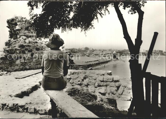 Nessebar Nessebyr Nessebre Zwischen Alt- Neu-Nessebar