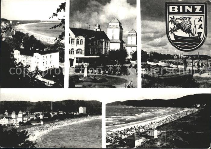 Binz Ruegen Strand Gebaeude