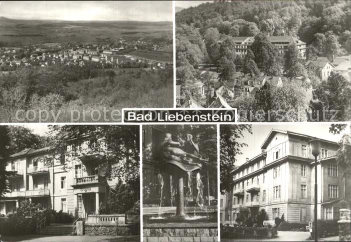Bad Liebenstein Kurhaus Kurheim Olga Bernhard