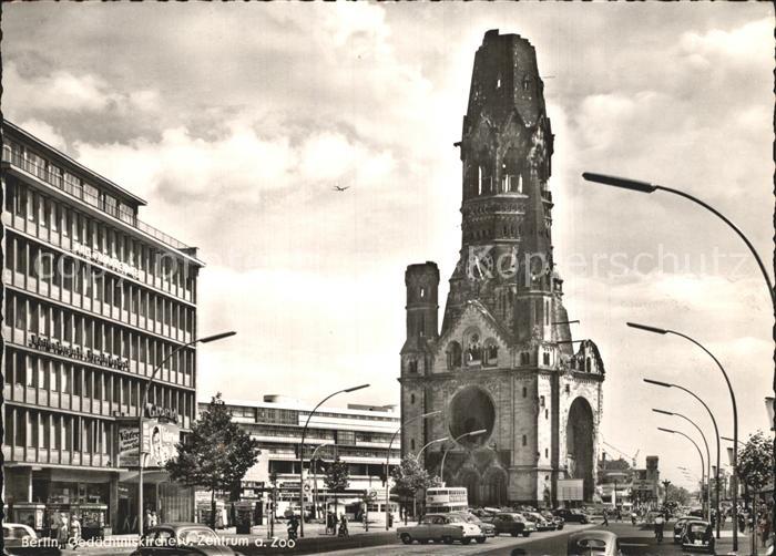 BERLIN CITY Gedaechtniskirche Zentrum am Zoo