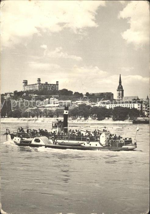 Bratislava Pressburg Pozsony Dampfer