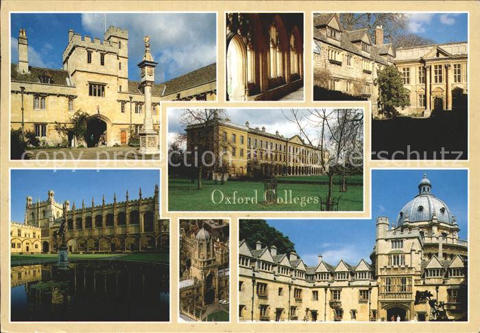 Oxford Oxfordshire Colleges