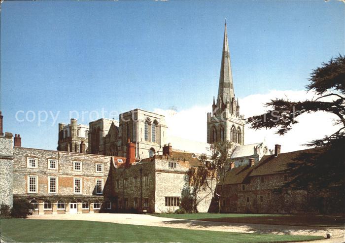 Chichester West Sussex Cathedral Bishops Palace
