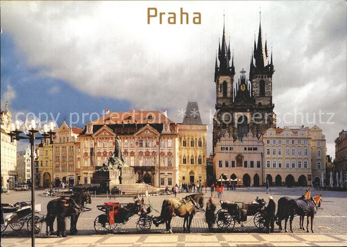 Praha Prahy Prague Staromestske namesti tynsky chram