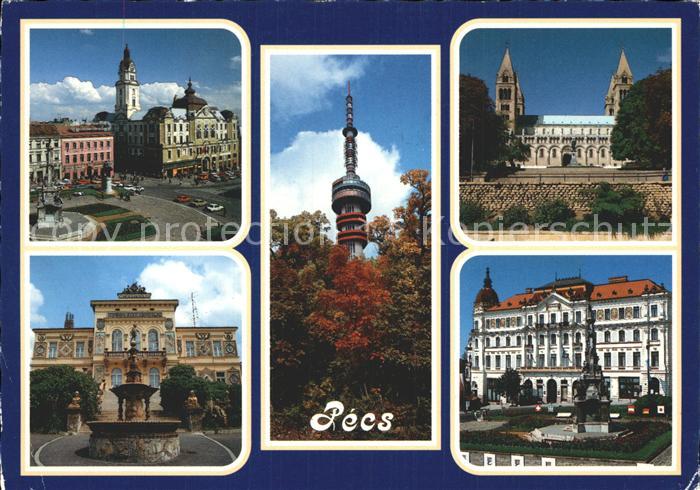 Pecs Fernsehturm Schloss