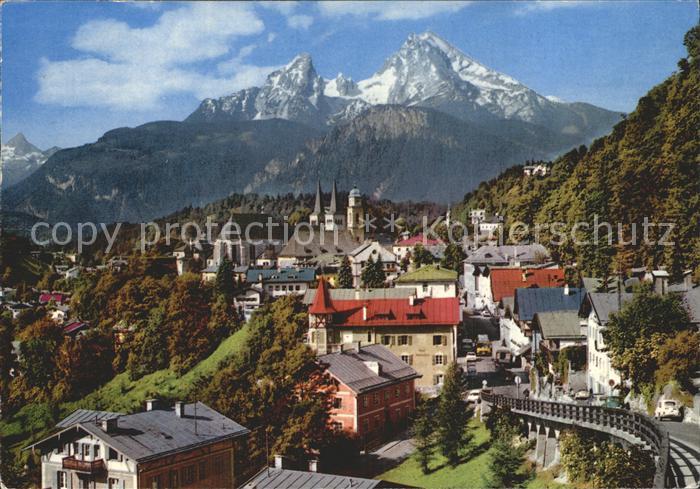 BERCHTESGADEN Bayern Watzmann Schoenfeldspitze