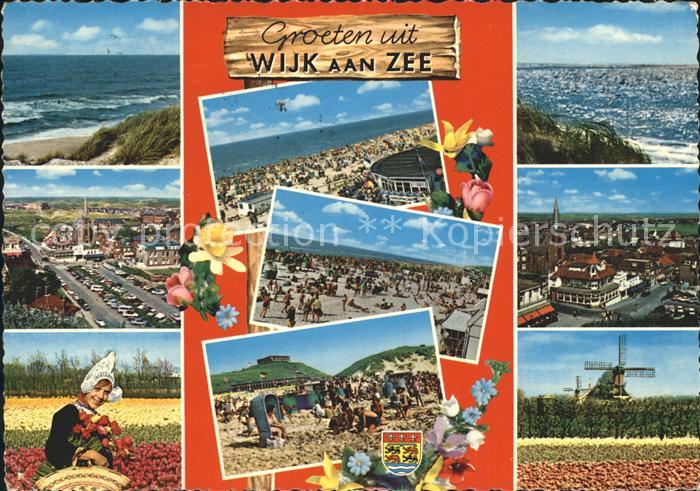 Wijk aan Zee Strand Windmuehle Tracht