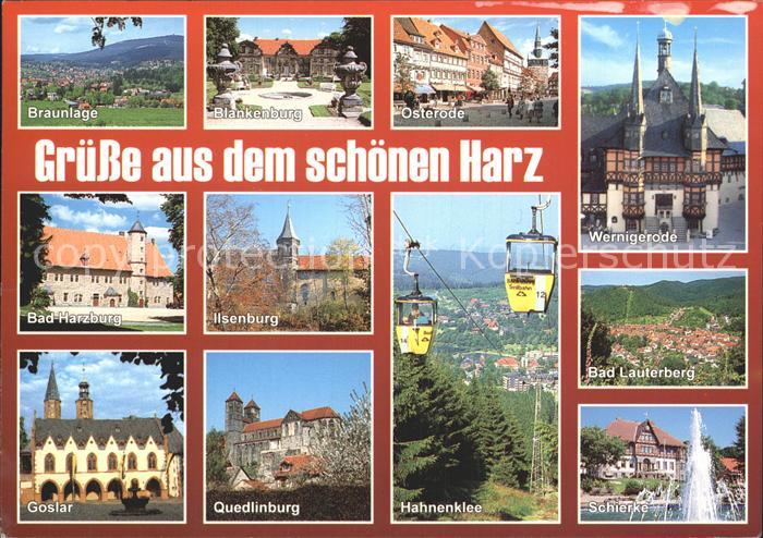 Ilsenburg Harz Wernigerode Bad Lauterber Hahnenklee