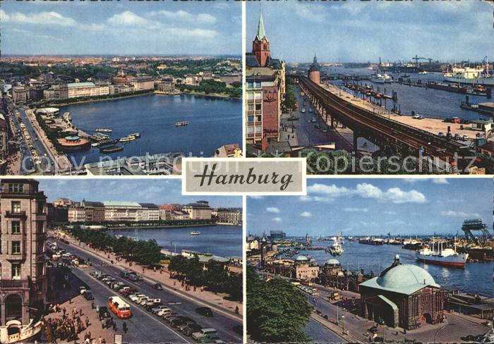 HAMBURG CITY Hafen Bruecke