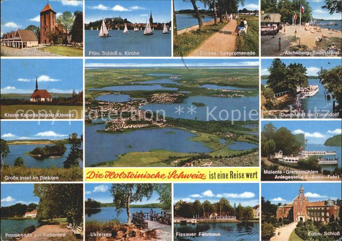 Ploen See Ascheberg Malente-Gremsmuehle Ukleisee