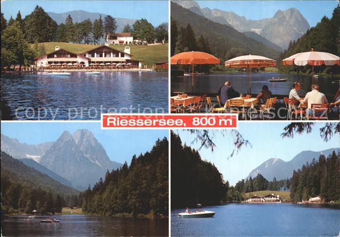 GARMISCH-PARTENKIRCHEN Bayern Riessersee See-Cafe