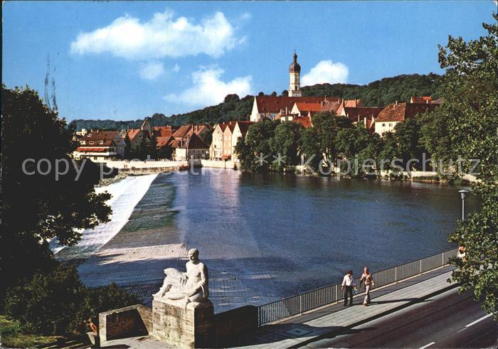 Landsberg Lech Karolinenbruecke Vater Lech