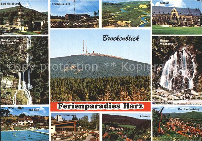 Bad Harzburg Torhaus Goslar Bad Lauterberg Braunlage