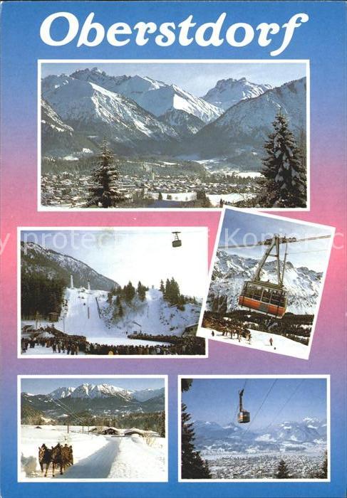 Oberstdorf Luftseilbahn Pferdeschlitten