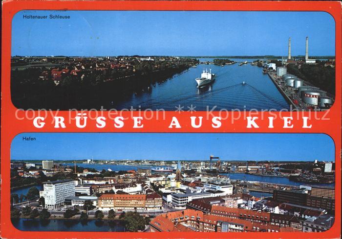 KIEL CITY Holtenauer Schleuse Hafen
