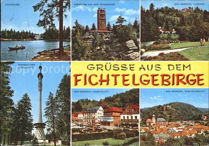 Bad Berneck Fichtelsee Fernsehturm Ochsenkopf Kurpark