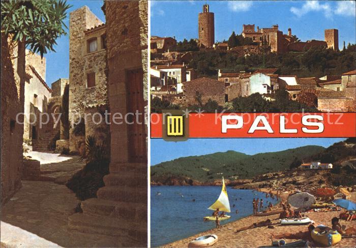 Pals STrand und Altstadt
