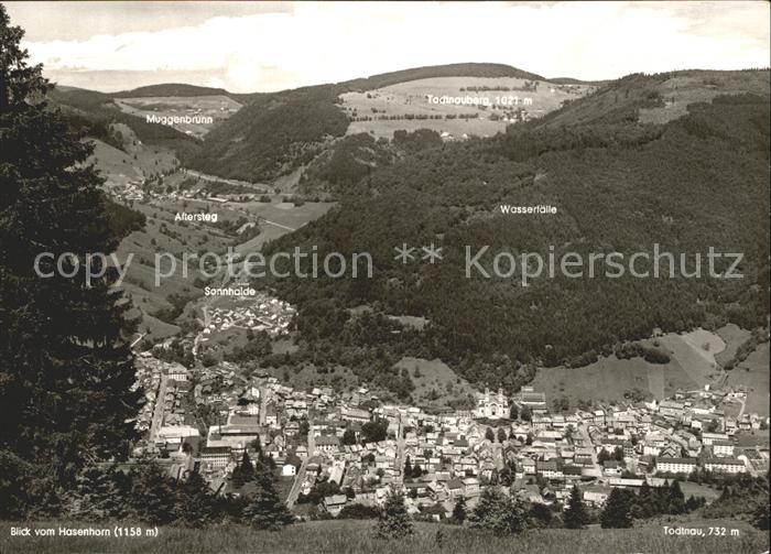 Todtnau Schwarzwald BW Blick vom Hasenhorn