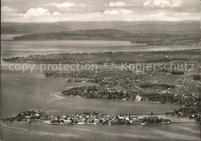 Lindau Bodensee Blick vom Pfender