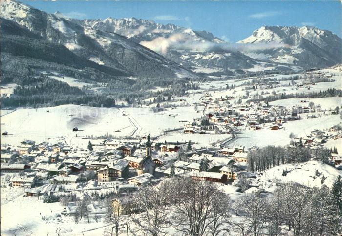 Reit Winkl mit Kaisergebirge