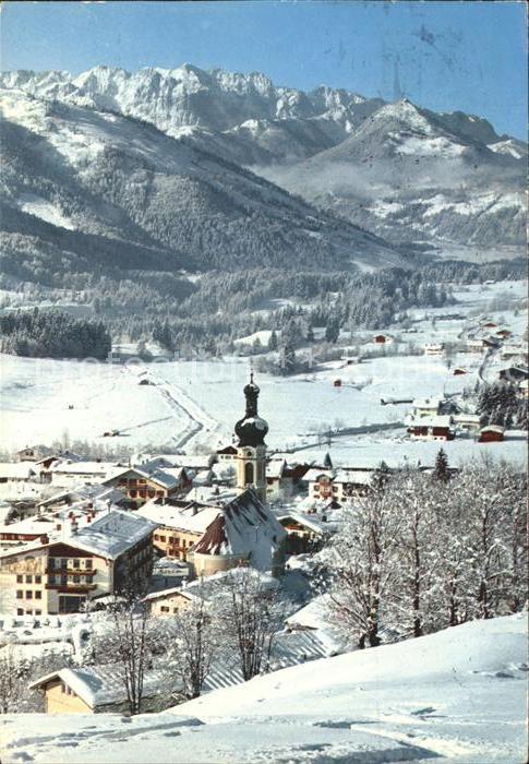 Reit Winkl mit Wildem Kaiser