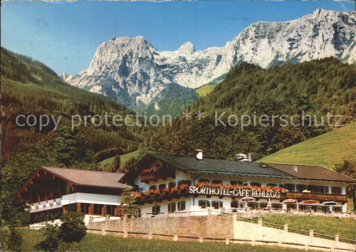 Ramsau Berchtesgaden Hotel Restaurant Cafe Rehlegg